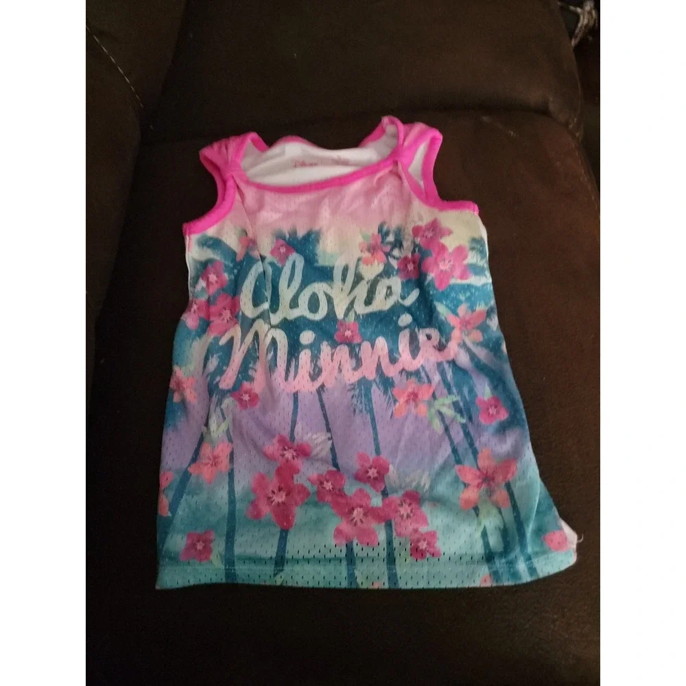 Disney jumping beans aloha minnie‎ top and pants size 6